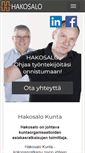 Mobile Screenshot of hakosalo.fi